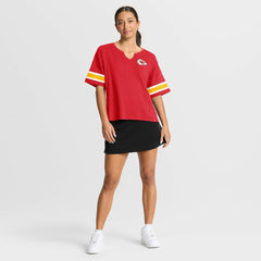 Fanatics Kansas City Chiefs Women's Redzone Curl Route T-Shirt Red