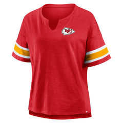 Fanatics Kansas City Chiefs Women's Redzone Curl Route T-Shirt Red