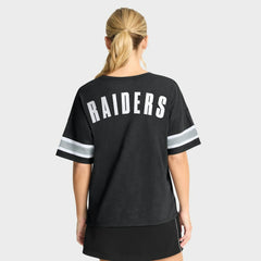 Fanatics Las Vegas Raiders Women's Redzone Curl Route T-Shirt Black