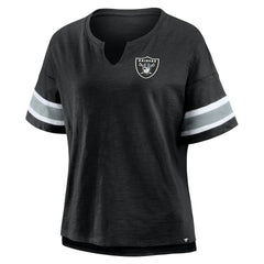 Fanatics Las Vegas Raiders Women's Redzone Curl Route T-Shirt Black