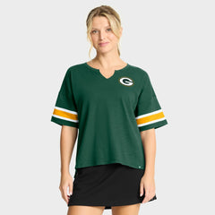 Fanatics Green Bay Packers Women's Redzone Curl Route T-Shirt Green