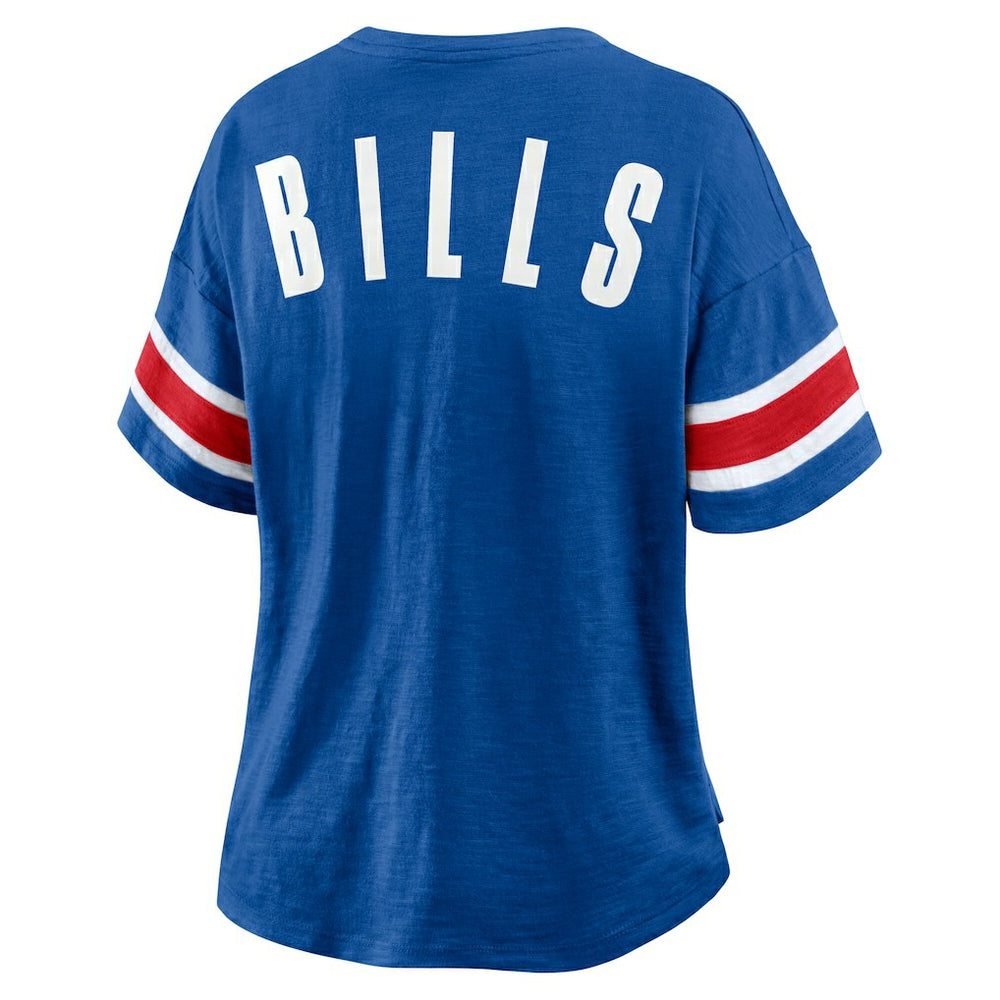 Fanatics Buffalo Bills Women's Redzone Curl Route T-Shirt Royal