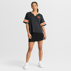 Fanatics Cincinnati Bengals Women's Redzone Curl Route T-Shirt Black