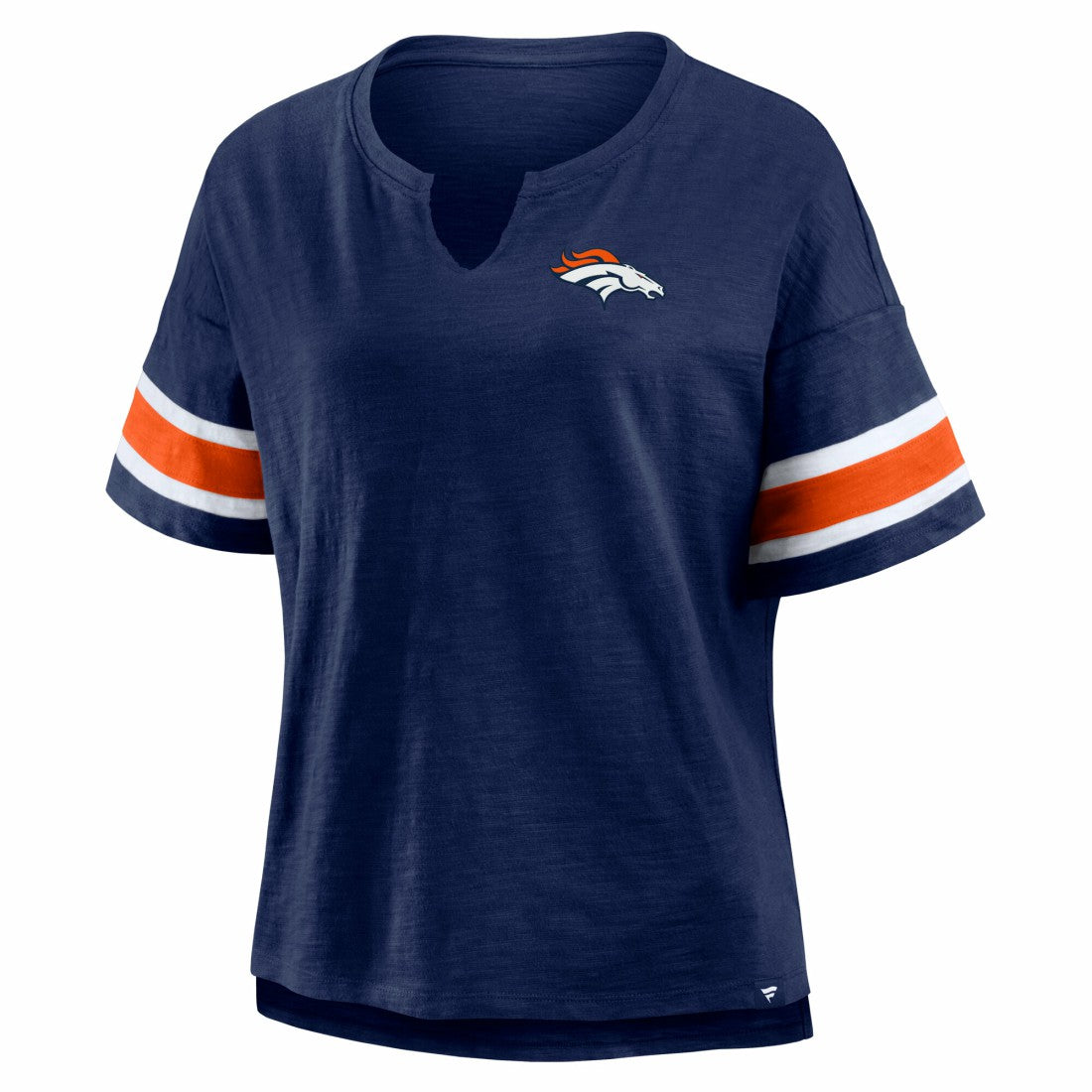 Fanatics Denver Broncos Women's Redzone Curl Route T-Shirt Navy