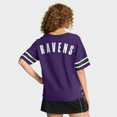 Fanatics Baltimore Ravens Women's Redzone Curl Route T-Shirt Purple