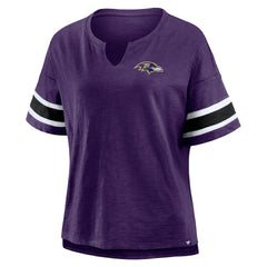 Fanatics Baltimore Ravens Women's Redzone Curl Route T-Shirt Purple
