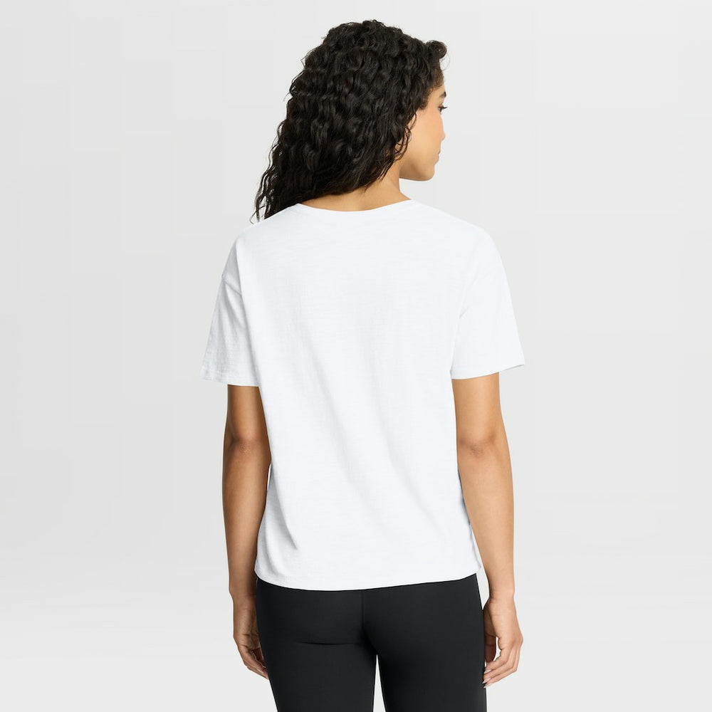 Fanatics New York Jets Women's Redzone Slub Boxy T-Shirt White