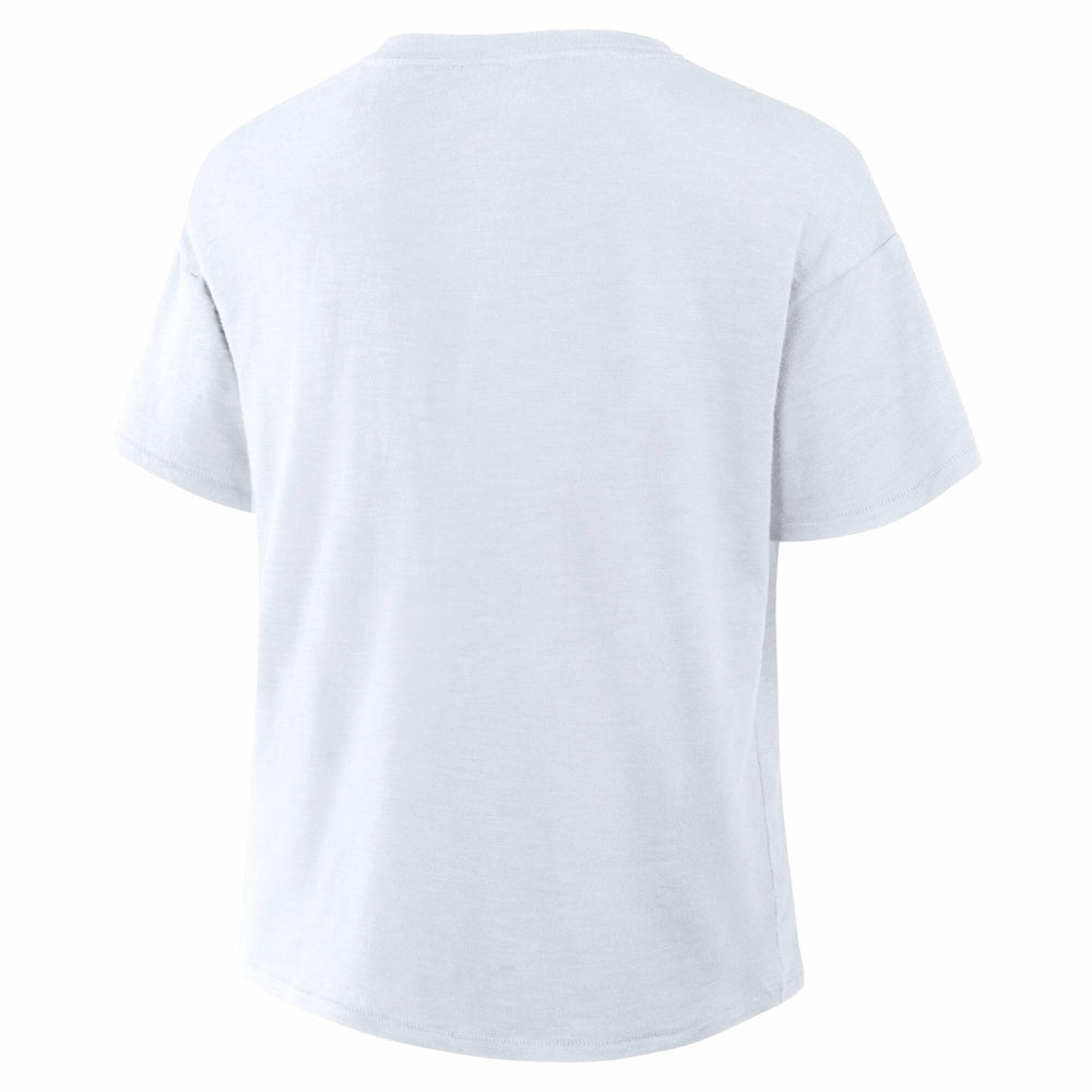 Fanatics Tampa Bay Buccaneers Women's Redzone Slub Boxy T-Shirt White