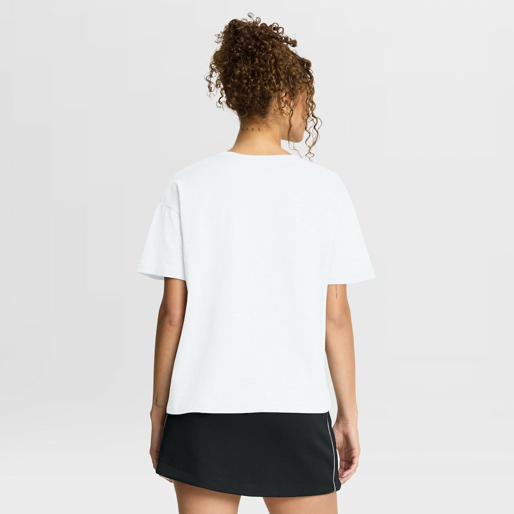 Fanatics Houston Texans Women's Redzone Slub Boxy T-Shirt White