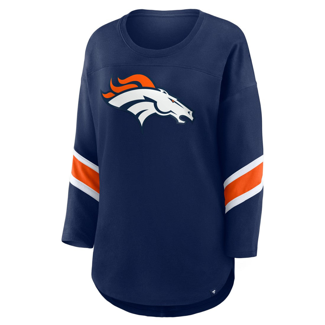 Fanatics Denver Broncos Women's Redzone 3/4-Sleeve T-Shirt Navy