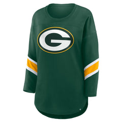 Fanatics Green Bay Packers Women's Redzone 3/4-Sleeve T-Shirt Green