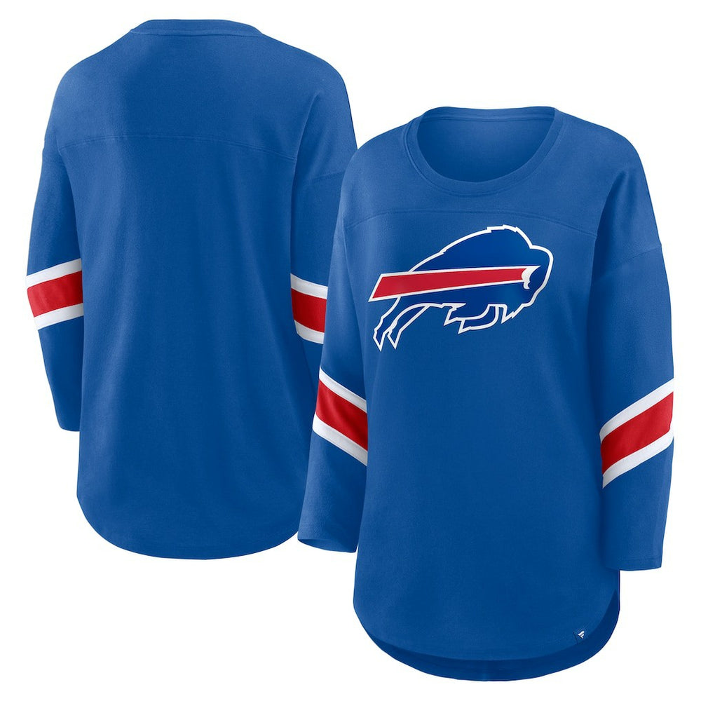 Fanatics Buffalo Bills Women's Redzone 3/4-Sleeve T-Shirt Royal