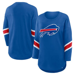 Fanatics Buffalo Bills Women's Redzone 3/4-Sleeve T-Shirt Royal