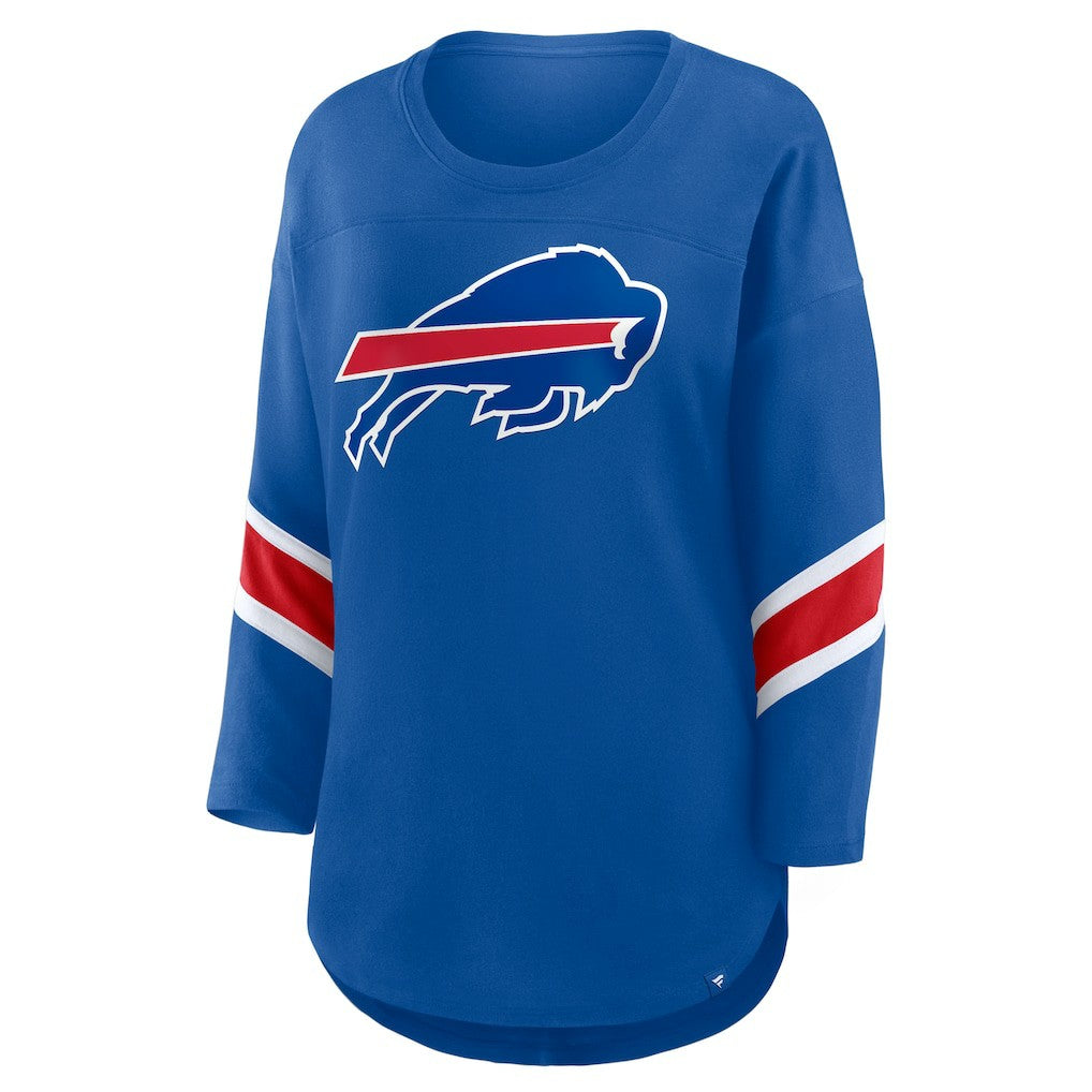 Fanatics Buffalo Bills Women's Redzone 3/4-Sleeve T-Shirt Royal