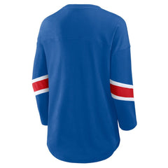 Fanatics Buffalo Bills Women's Redzone 3/4-Sleeve T-Shirt Royal