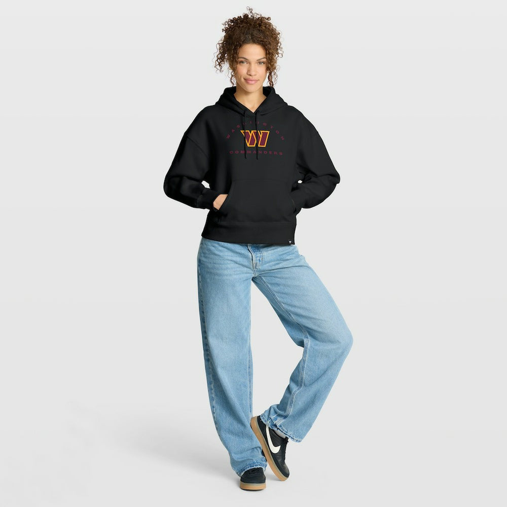 Fanatics Washington Commanders Women's Eligible Receiver Legacy Pullover Hoodie Black