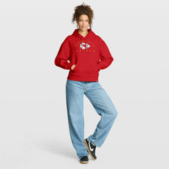 Fanatics Kansas City Chiefs Women's Eligible Receiver Legacy Pullover Hoodie Red