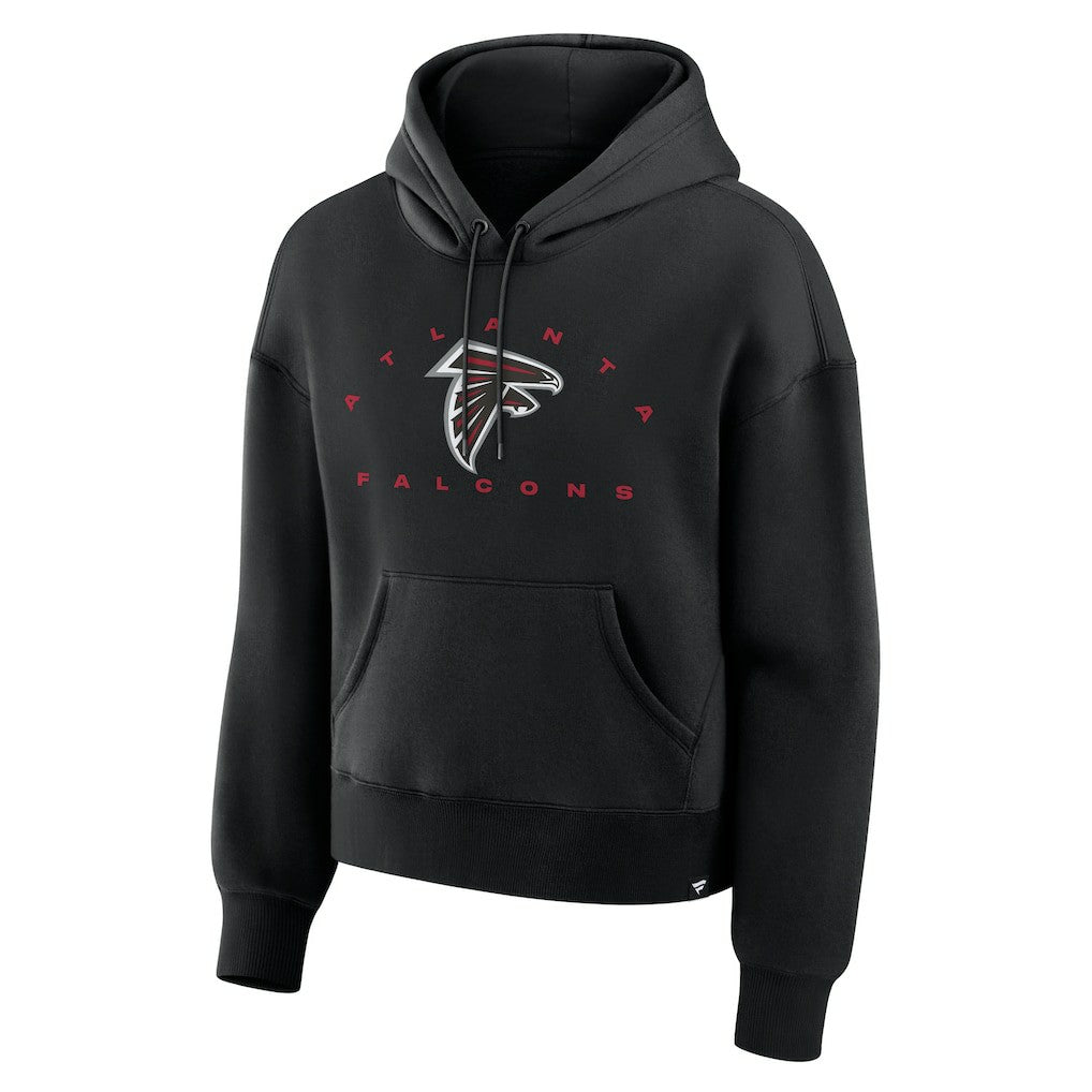 Fanatics Atlanta Falcons Women's Eligible Receiver Legacy Pullover Hoodie Black
