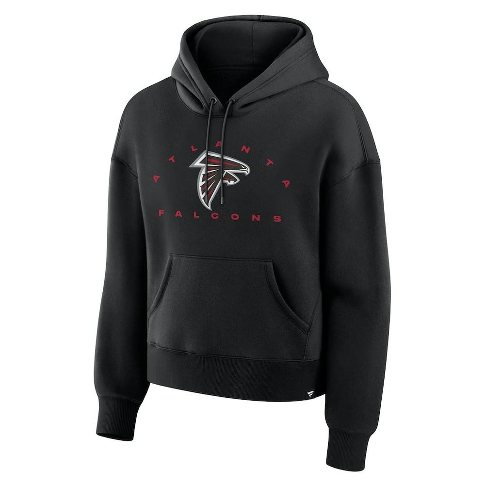 Fanatics Atlanta Falcons Women's Eligible Receiver Legacy Pullover Hoodie Black
