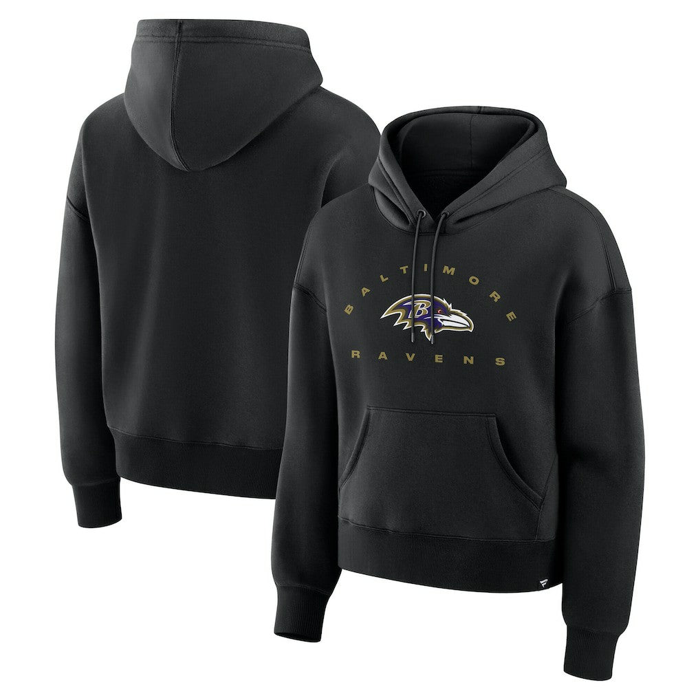 Fanatics Baltimore Ravens Women's Eligible Receiver Legacy Pullover Hoodie Black