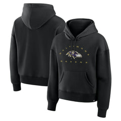 Fanatics Baltimore Ravens Women's Eligible Receiver Legacy Pullover Hoodie Black