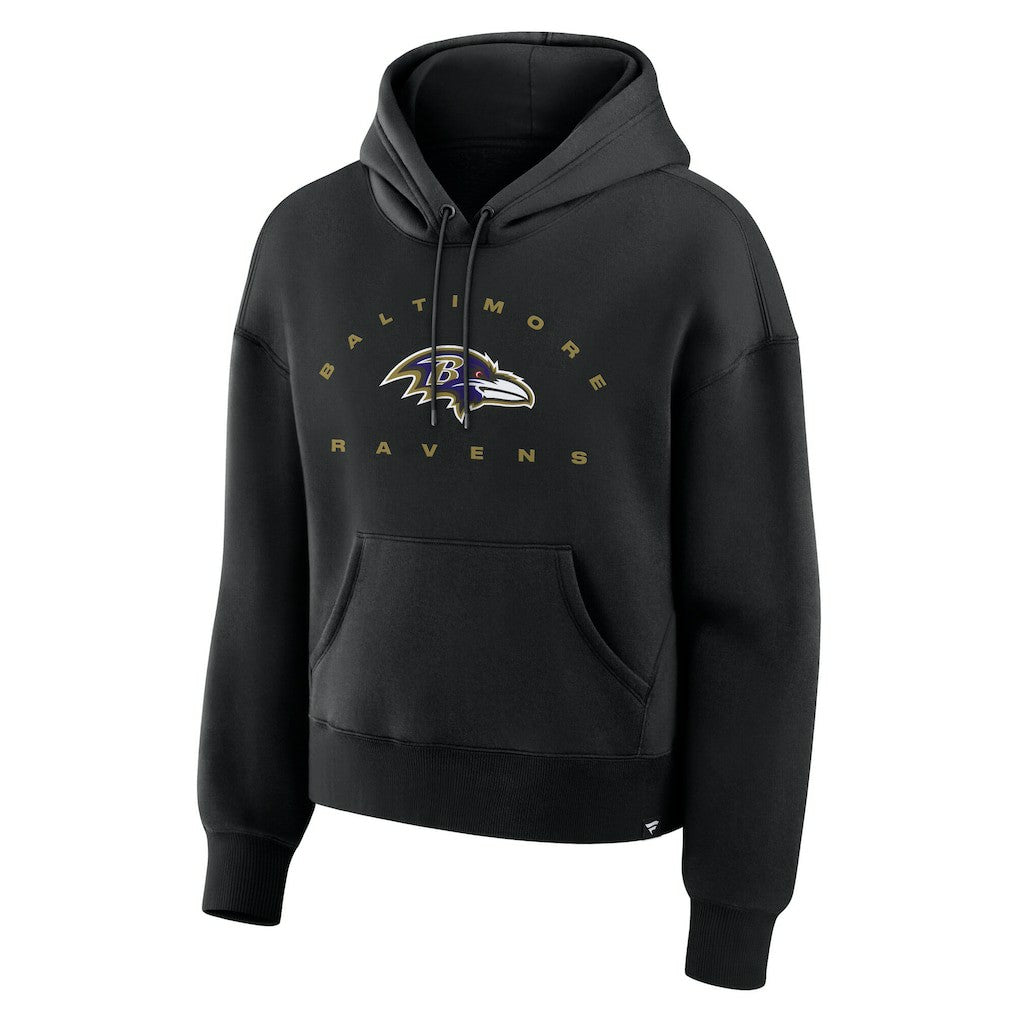 Fanatics Baltimore Ravens Women's Eligible Receiver Legacy Pullover Hoodie Black