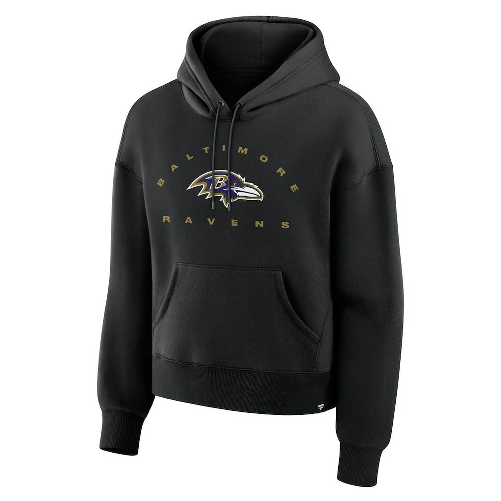 Fanatics Baltimore Ravens Women's Eligible Receiver Legacy Pullover Hoodie Black