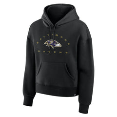 Fanatics Baltimore Ravens Women's Eligible Receiver Legacy Pullover Hoodie Black