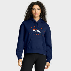 Fanatics Denver Broncos Women's Eligible Receiver Legacy Pullover Hoodie Navy