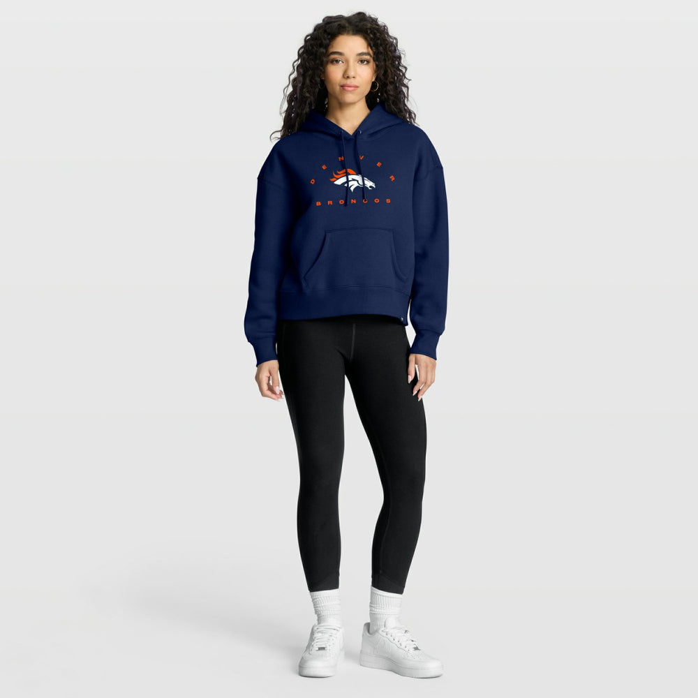 Fanatics Denver Broncos Women's Eligible Receiver Legacy Pullover Hoodie Navy