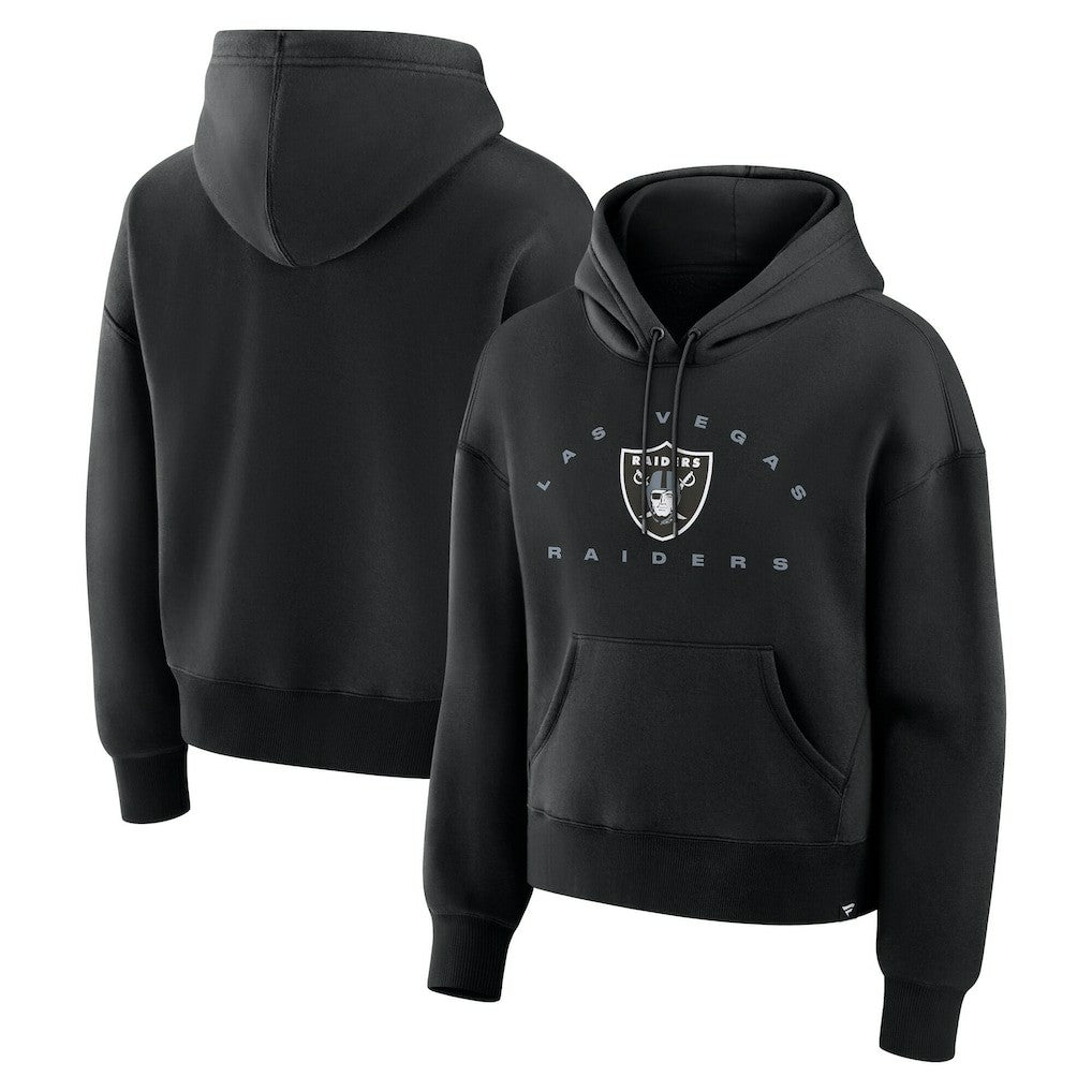 Fanatics Las Vegas Raiders Women's Eligible Receiver Legacy Pullover Hoodie Black