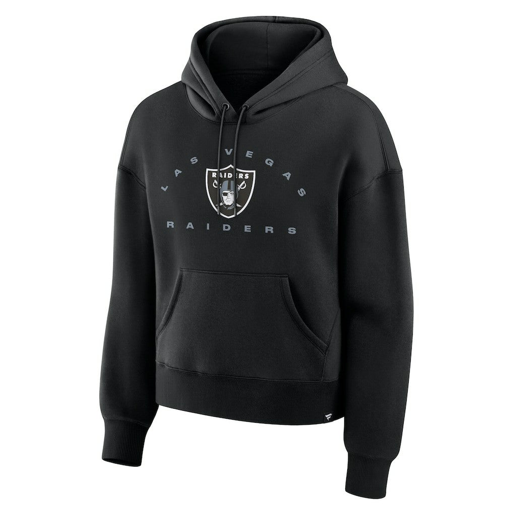 Fanatics Las Vegas Raiders Women's Eligible Receiver Legacy Pullover Hoodie Black