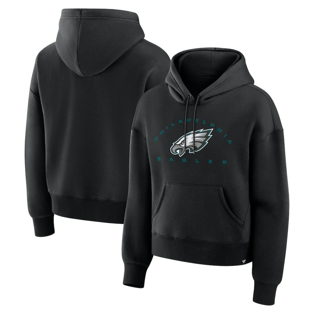 Fanatics Philadelphia Eagles Women's Eligible Receiver Legacy Pullover Hoodie Black
