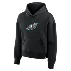 Fanatics Philadelphia Eagles Women's Eligible Receiver Legacy Pullover Hoodie Black