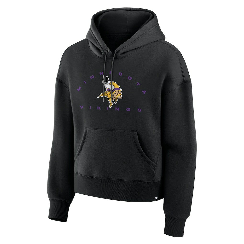 Fanatics Minnesota Vikings Women's Eligible Receiver Legacy Pullover Hoodie Black