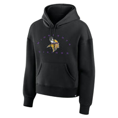 Fanatics Minnesota Vikings Women's Eligible Receiver Legacy Pullover Hoodie Black