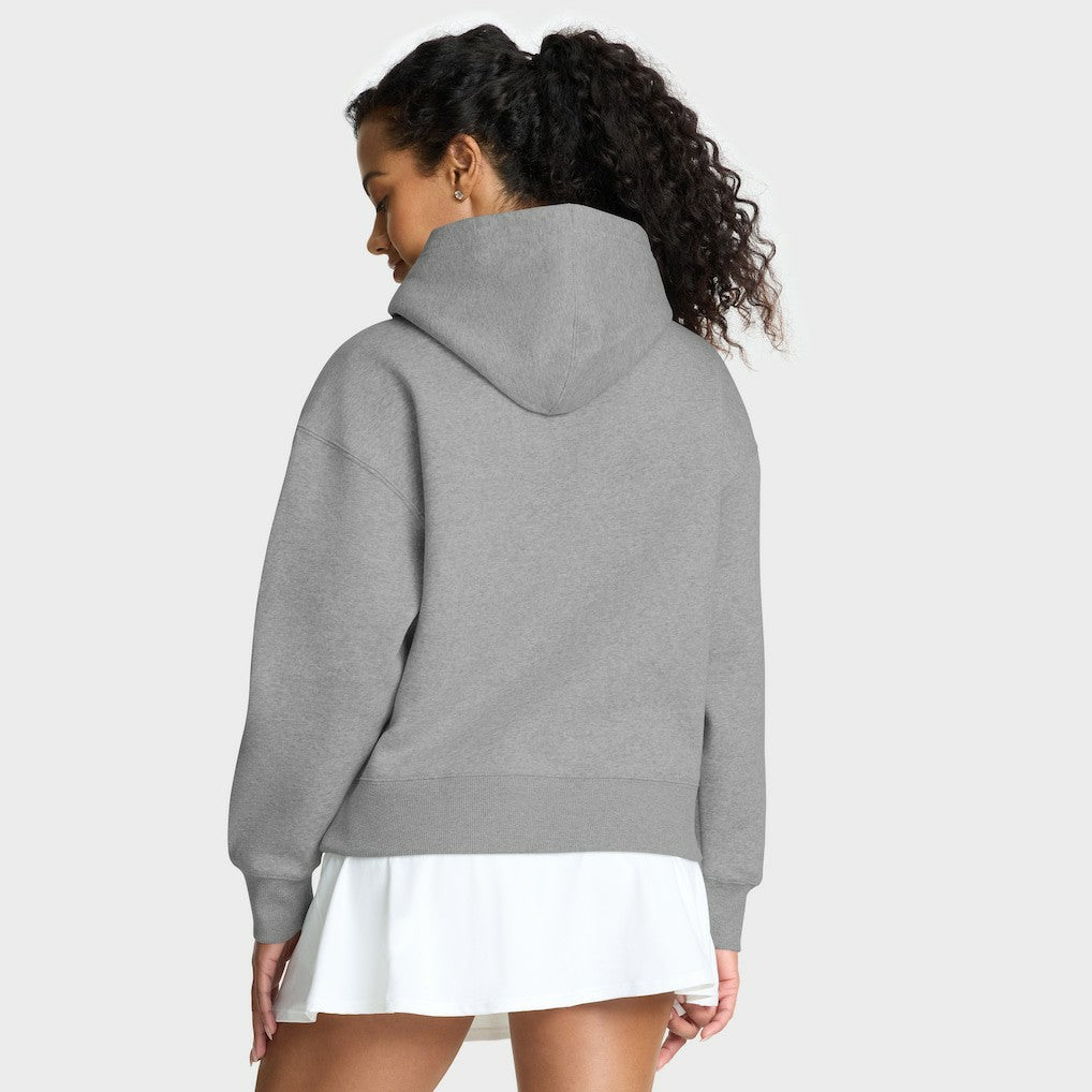 Fanatics Houston Texans Women's Eligible Receiver Legacy Pullover Hoodie Heather Gray