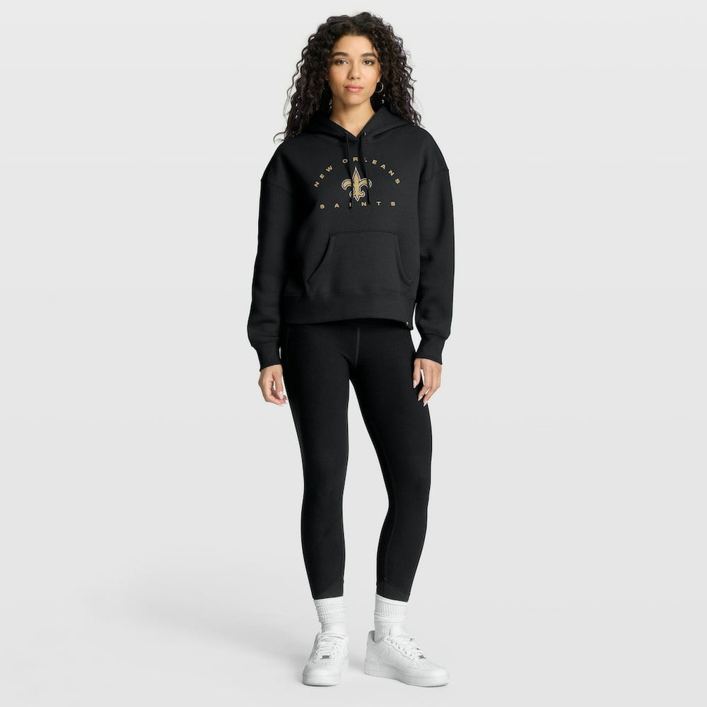 Fanatics New Orleans Saints Women's Eligible Receiver Legacy Pullover Hoodie Black