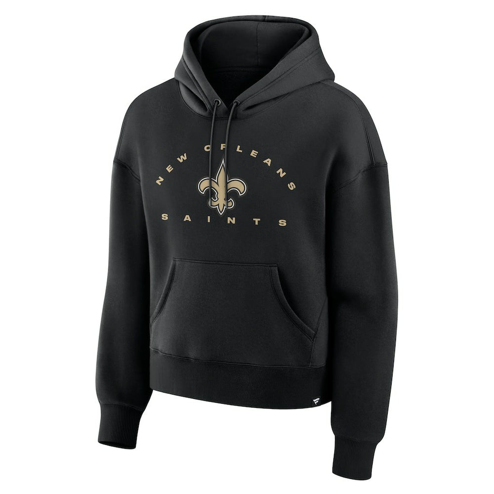 Fanatics New Orleans Saints Women's Eligible Receiver Legacy Pullover Hoodie Black