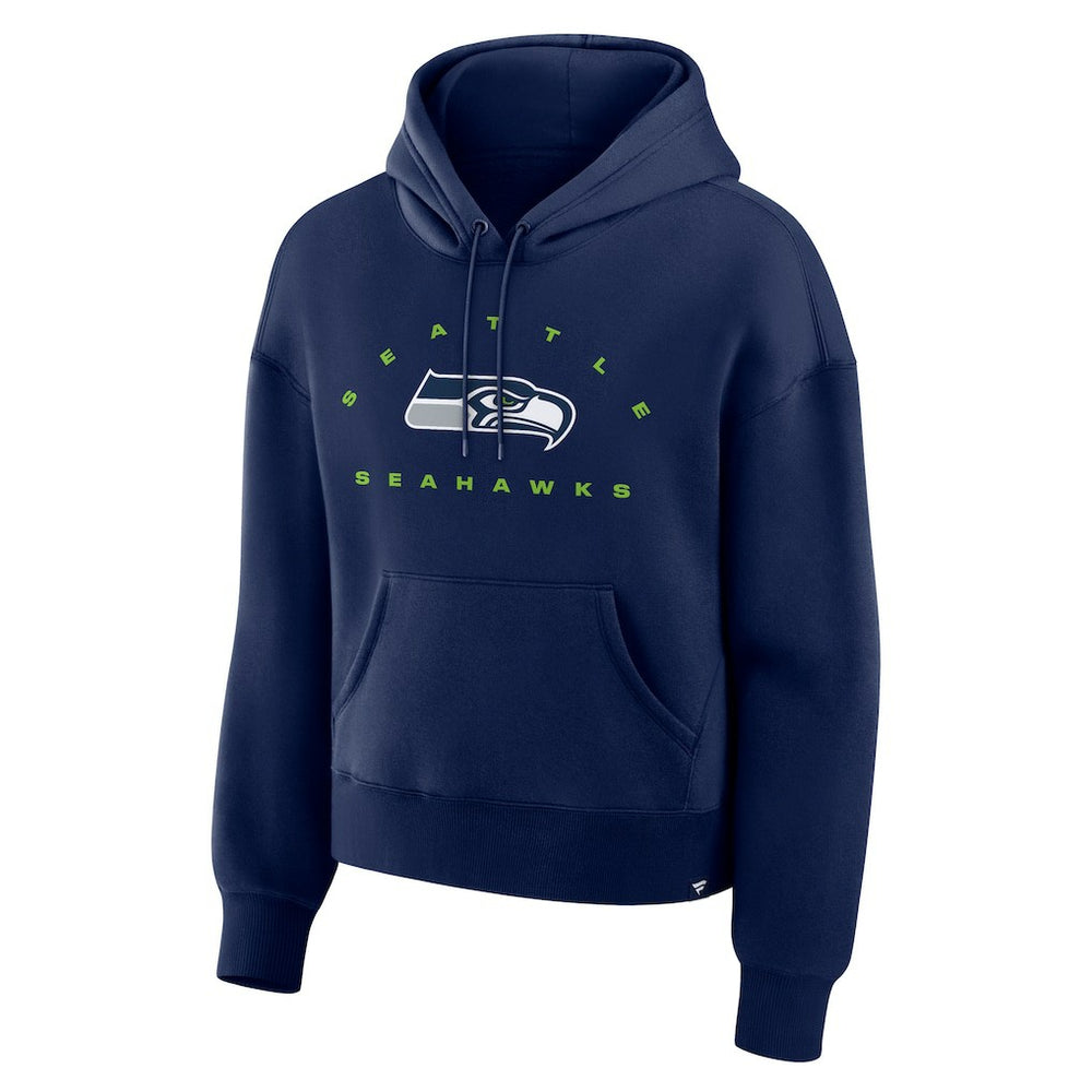 Fanatics Seattle Seahawks Women's Eligible Receiver Legacy Pullover Hoodie College Navy