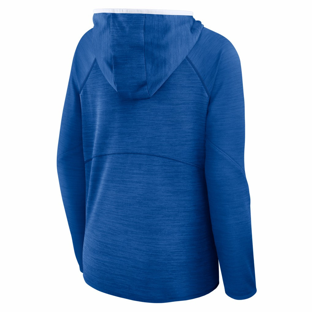 Fanatics New York Giants Women's Redzone End Around Pass Raglan Full-Zip Hoodie Royal