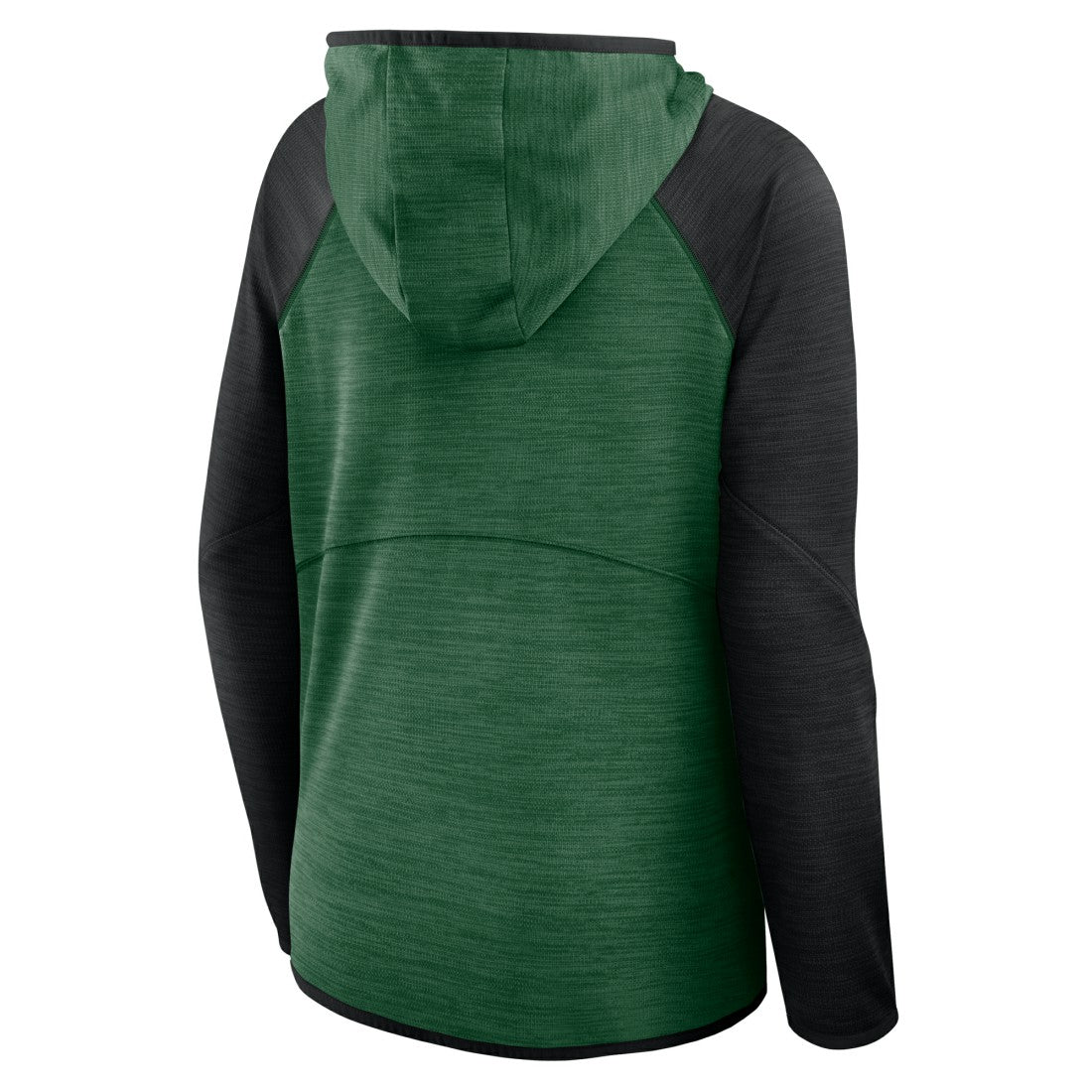 Fanatics New York Jets Women's Redzone End Around Pass Raglan Full-Zip Hoodie Green/Black