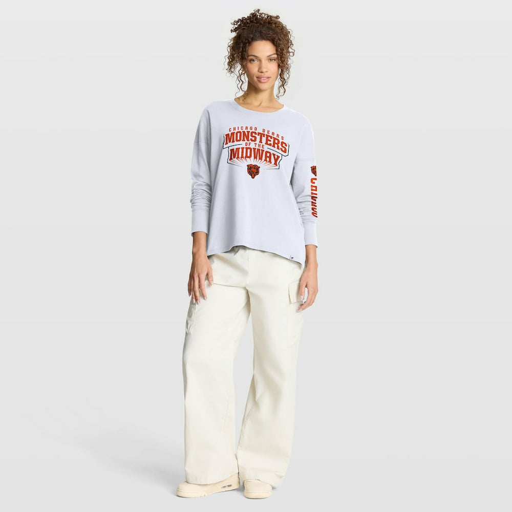 Fanatics Chicago Bears Women's Hometown Legacy Long Sleeve T-Shirt White