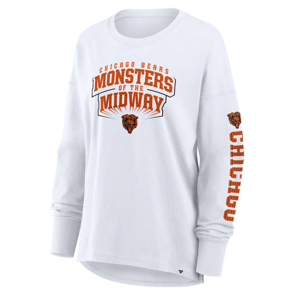 Fanatics Chicago Bears Women's Hometown Legacy Long Sleeve T-Shirt White
