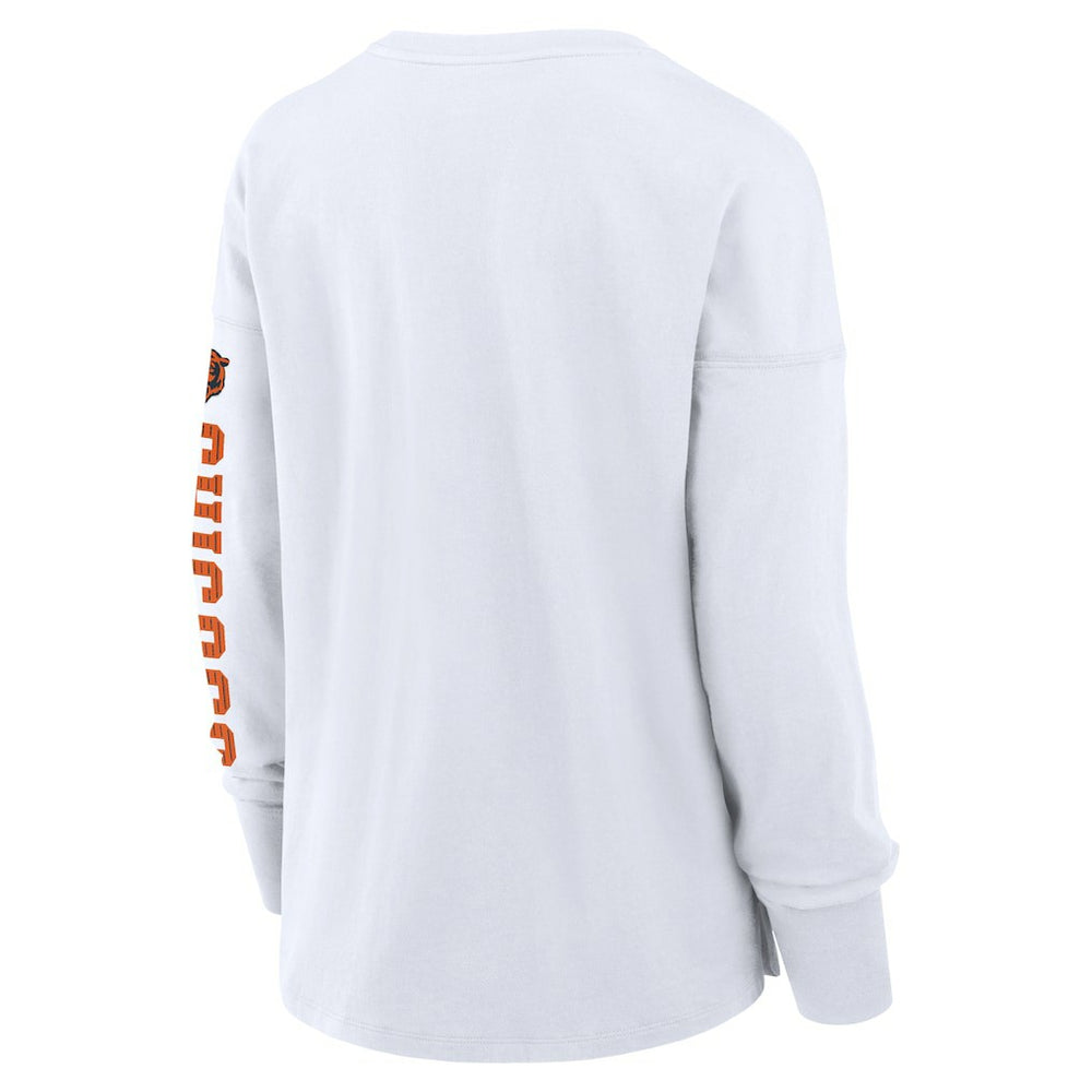 Fanatics Chicago Bears Women's Hometown Legacy Long Sleeve T-Shirt White