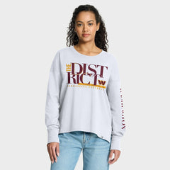 Fanatics Washington Commanders Women's Hometown Legacy Long Sleeve T-Shirt White