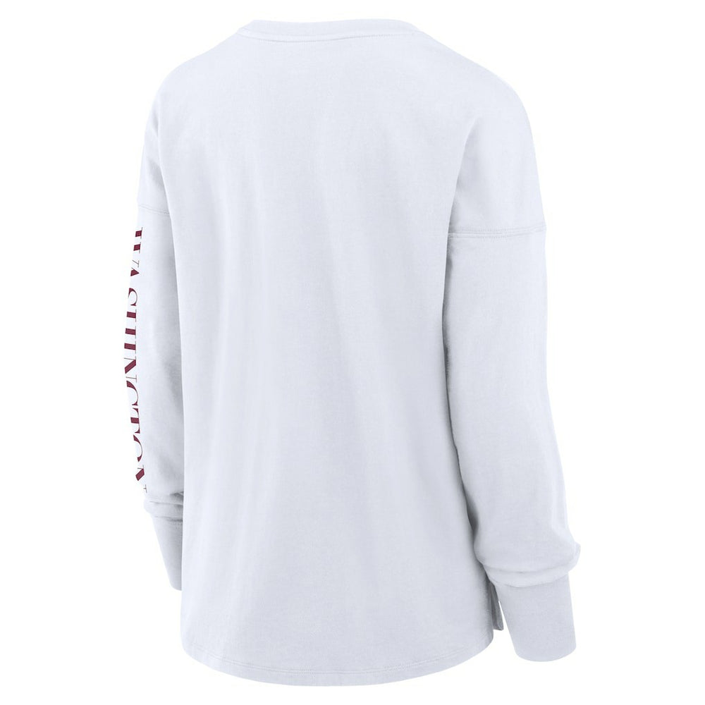 Fanatics Washington Commanders Women's Hometown Legacy Long Sleeve T-Shirt White