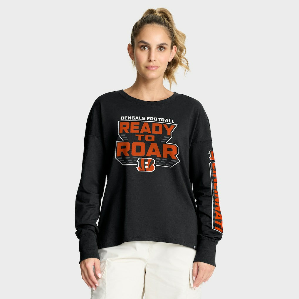 Fanatics Cincinnati Bengals Women's Hometown Legacy Long Sleeve T-Shirt Black