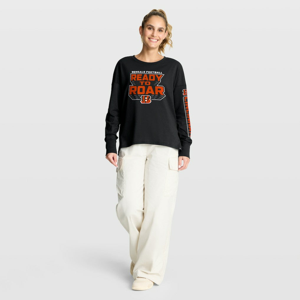 Fanatics Cincinnati Bengals Women's Hometown Legacy Long Sleeve T-Shirt Black