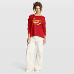 Fanatics Kansas City Chiefs Women's Hometown Legacy Long Sleeve T-Shirt Red